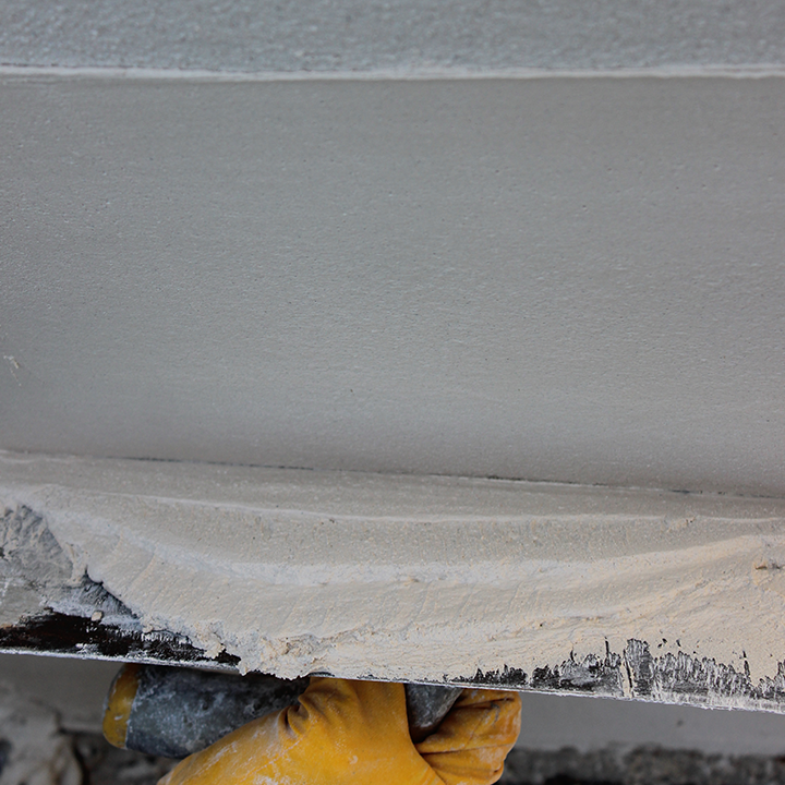 SKIMCOAT Application Step 2