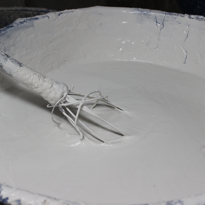 Integrated Carton-Machine Plaster Application Step 1