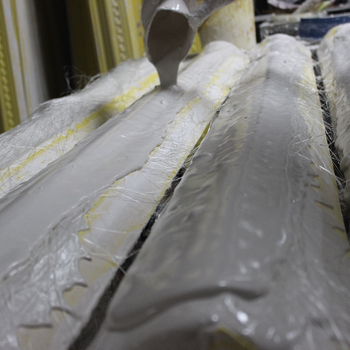 Integrated Carton-Machine Plaster Application Step 2