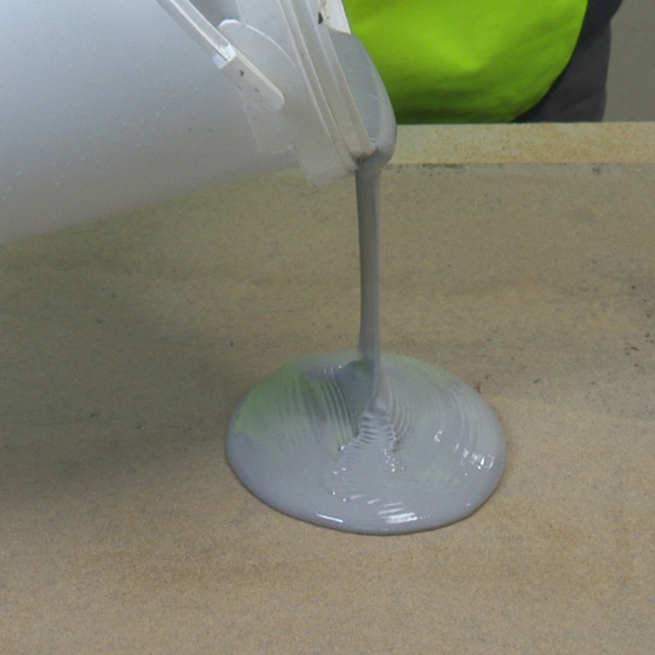 EPOFLOOR COAT TEXT Application Step 1