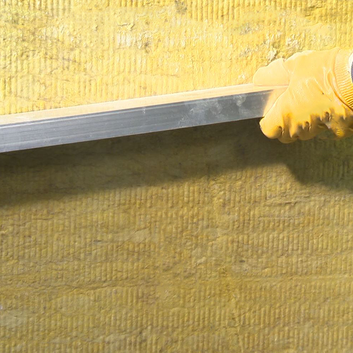 Stone Wool Thermal Insulation Board Application Step 3