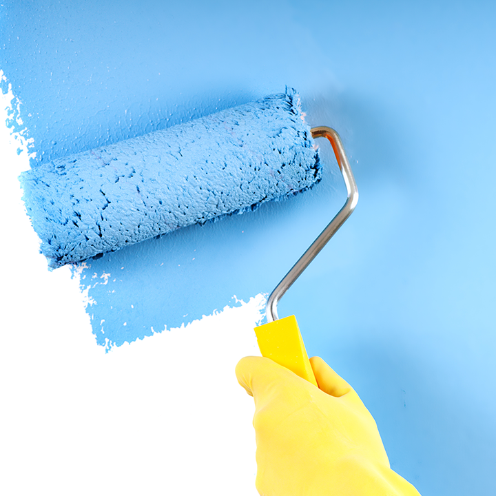 Integrated Silicone Exterior Paint Application Step 1